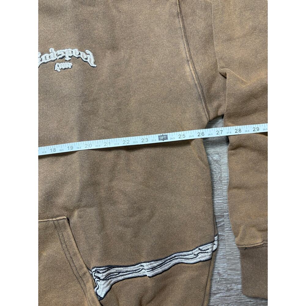 NWT - GodSpeed R.O.D. Skelton Hoodie - Washed Brown - Sz. M - Picture 5 of 8